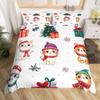 Kawaii Cat Duvet Cover Pink Bowknot Kitten Bedding Set Sweet Pet Animal Comforter Cover Princess Bow Girly Polyester Quilt Cover