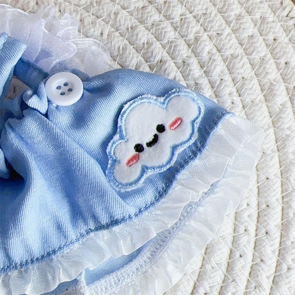 Cowboy Cotton Doll Denim Strap Skirt Doll Accessories Cotton Doll Idol Dolls Overalls As Kids Gift