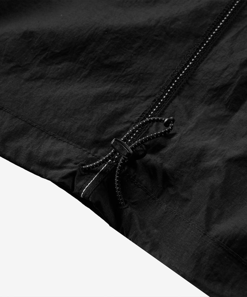 Nyuballanseu Nbntg21413 / Uni Nano Light Parachute Wide Pants (Black)
