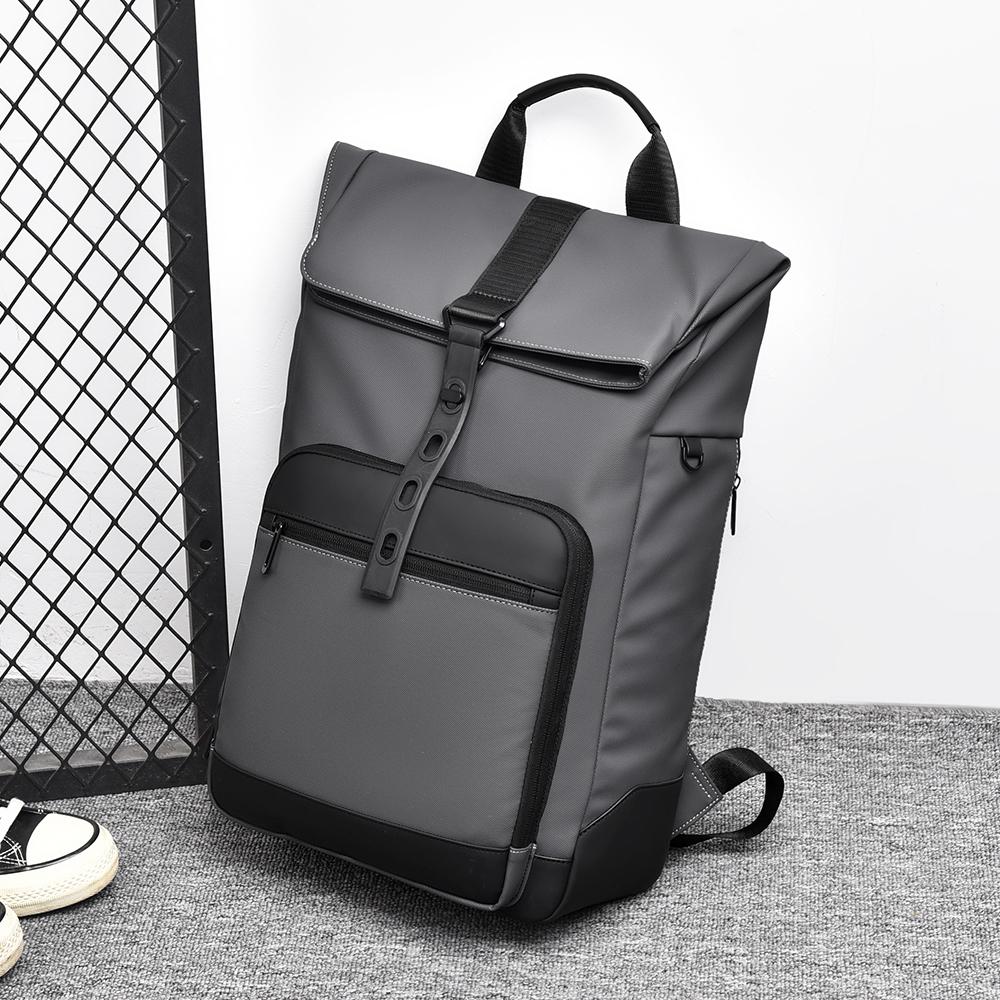 New minimalist backpack for men, casual travel bag, computer backpack, lightweight college student backpack