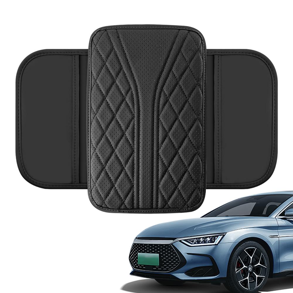 

Чехол на подлокотник автомобиля, накладка на центральную консоль автомобиля, мягкая накладка на центральную консоль автомобиля для внедорожника, грузовика чёрный