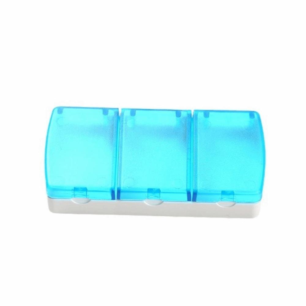 Organizer Medicine Box 3 Grids Pill Distribution Box Mini Pill Box  Travel