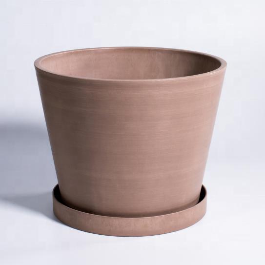 Nursery Pot Plastic Planters Nursery Growing Pot, Gardening Flower Plants Pots, PP Outdoor Large Planter (Chocolate,2L) шоколадный