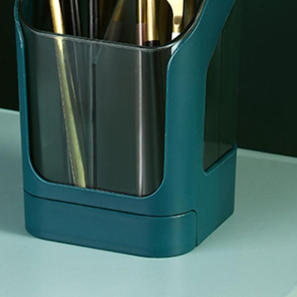 Kitchen Utensil Holder Draining Organizer Multifunction 3 Compartment Large Capacity Chopstick Drain