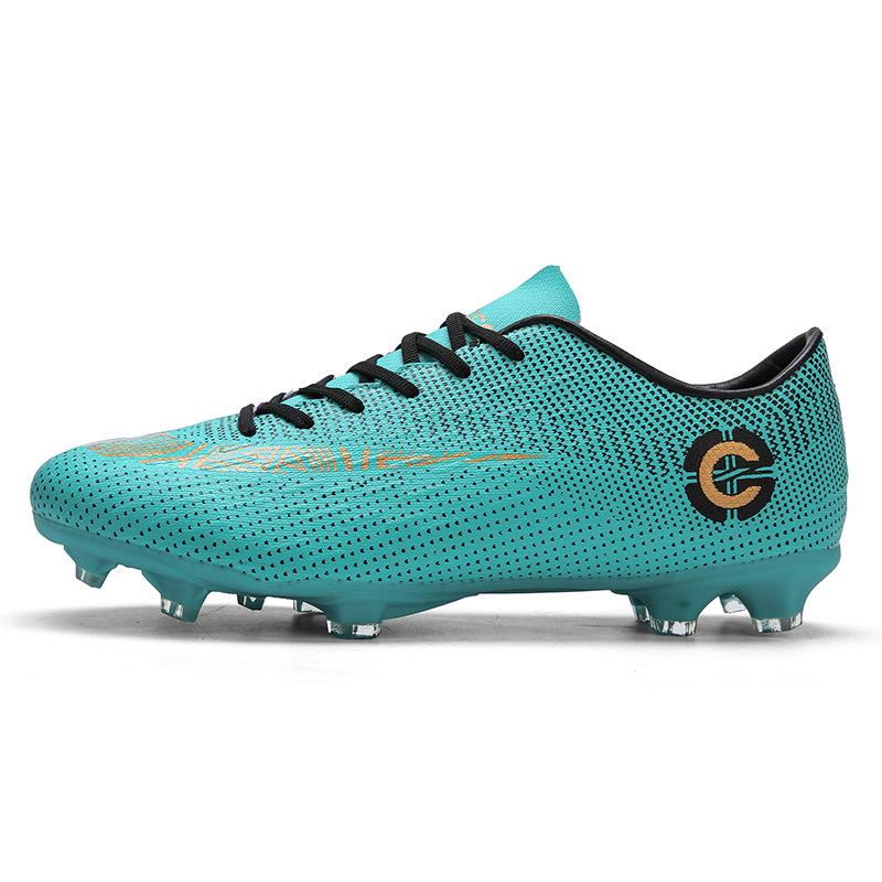 Football Shoes Men AG Broken Nails Children Boys Young Students Training Shoes Competition Plus Size 4648