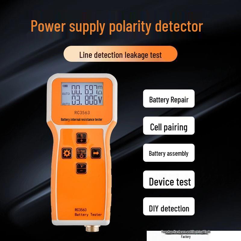 High-Precision Internal Resistance and Voltage Detector for Lithium and Storage Batteries