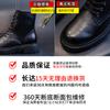 Martin boots women's and women's autumn and winter wind medium tube leather short shoes women's thick-soled velvet Wenzhou women's shoes