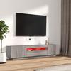 VidaXL Ensemble de Meubles TV avec Lumières LED 2 pcs Centres de Divertissement Armoires Multimédia Meubles de Salle de 3120168