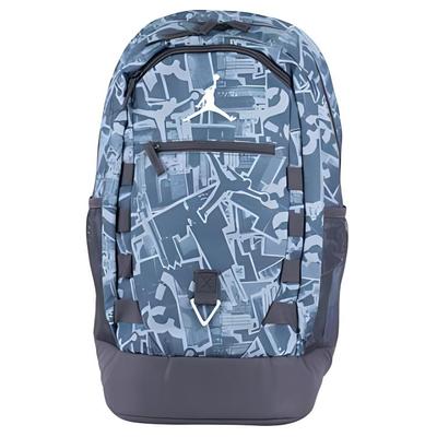 Sports Travel Large Capacity Zipper Closure Fabric Backpack Medium Men Backpack Light-Blue HF1793-060