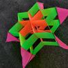 1-Pack New 3D Plum Blossom Kite, Suitable for Beach Park Picnic Travel, Kids & Adults, Easy-to-Fly Outdoor Toy