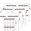 2027 English Weekly Planner A5 Schedule Book - Efficient Planning Notebook with Custom Logo