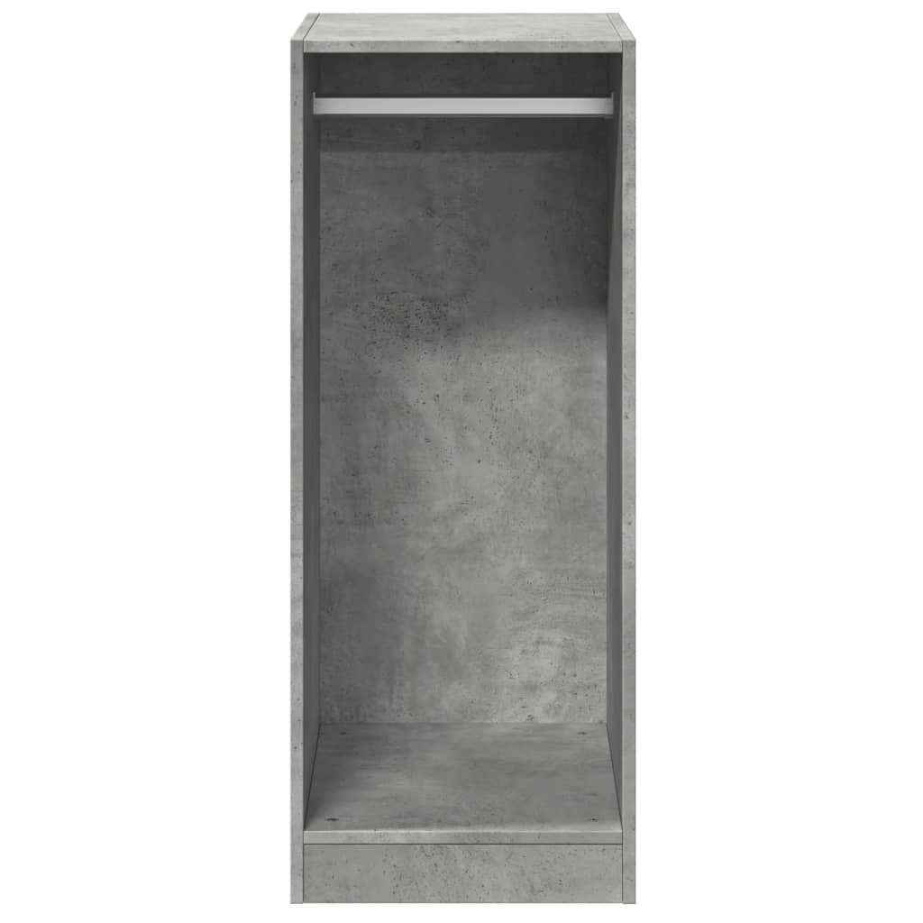 Wardrobe Concrete Grey 48 x 41 x 102 cm Particleboard