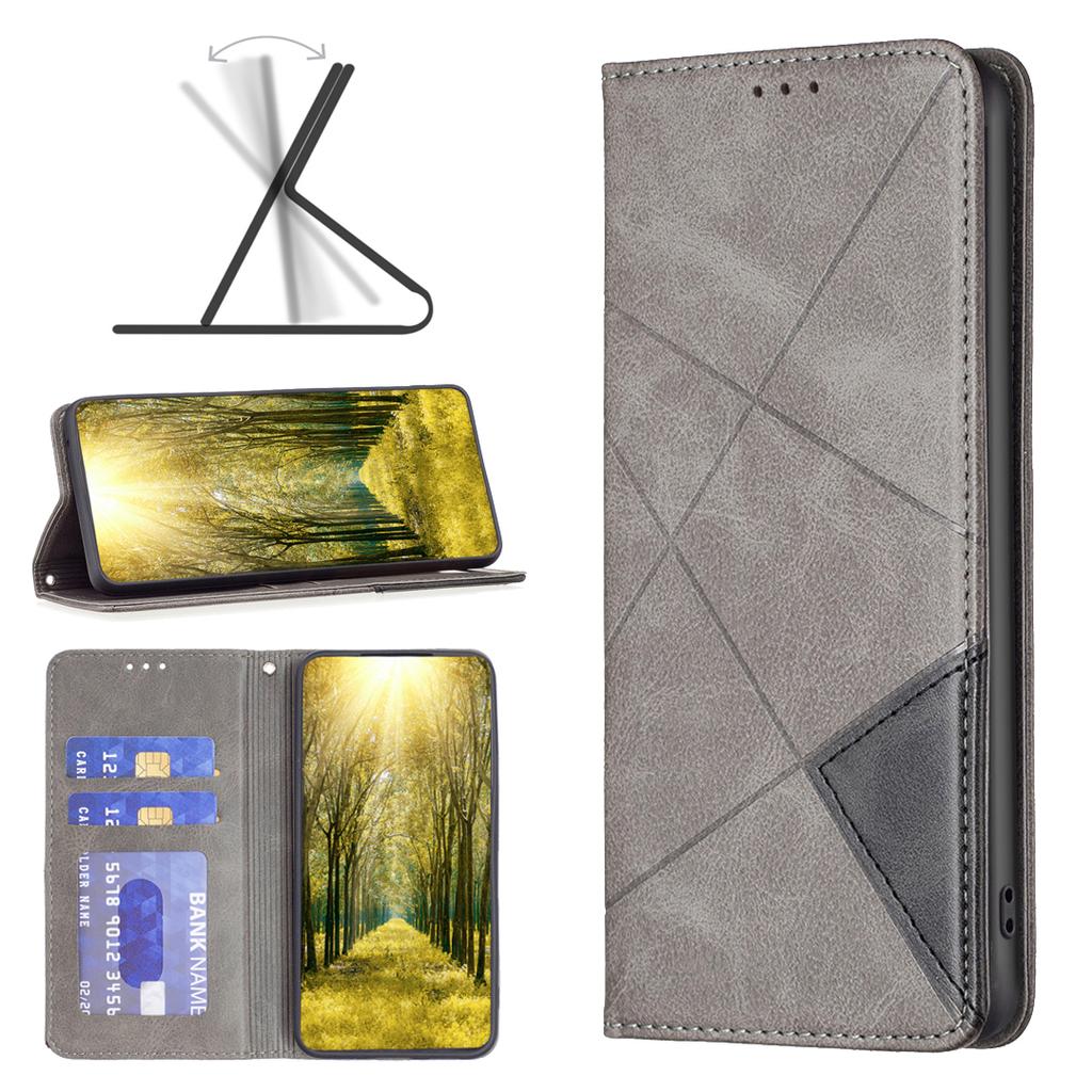 For Honor X7b 4G/90 Smart Phone Case Imprinted PU Leather Cover with Card Holder