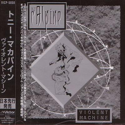 CD TONY MACALPINE  Violent Machine VICP5858 VICTOR 1997 Japan Rock Used
