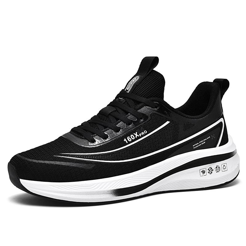 Mens Running Shoes Breathable Mesh Lightweight Sneakers Cushioning Anti Slip Field Competition Sports Shoes for Men