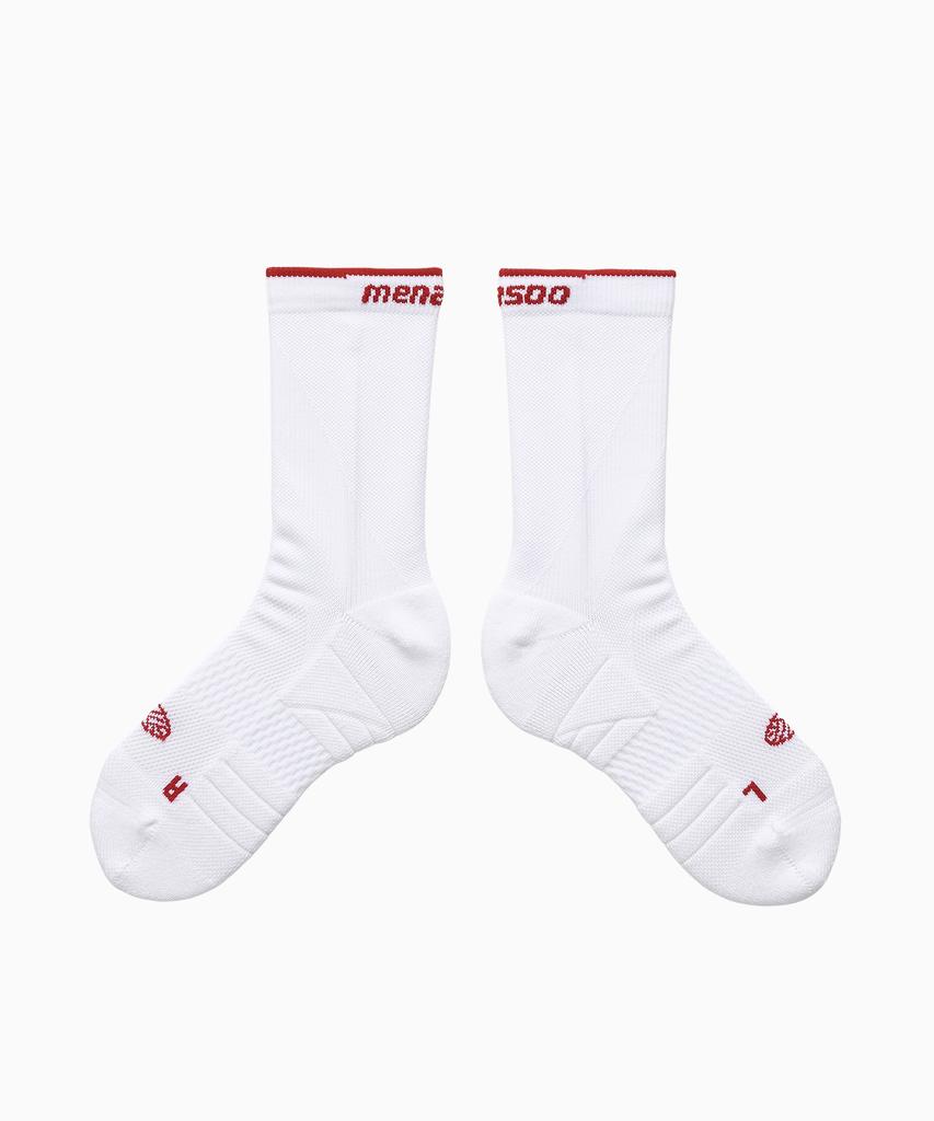 Minasu Mns Run Fit Pro Socks_White