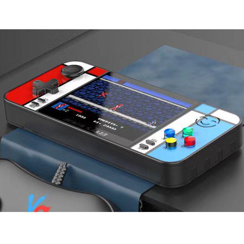 

Rechargeable 3.5 Handheld Game Console with 500 Games & Two-Player Support, Includes Data Cable