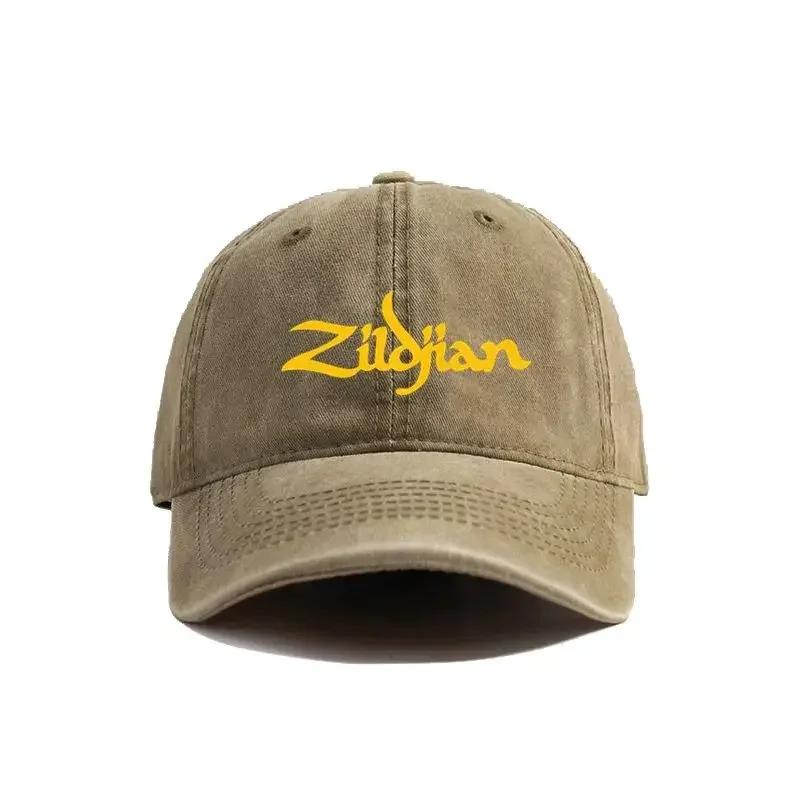HMNGGF CAP 2025 Zildjian Baseballpetten Verweerde Petten Pet Mannen Vrouwen Retro Buiten Zomer Verstelbare Petten Mode Adjustable