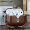 New AirPods Pro 3 Case: Durable Leather, Fully Enclosed, Anti-Fall Protective Cover for Apple Bluetooth Earphones