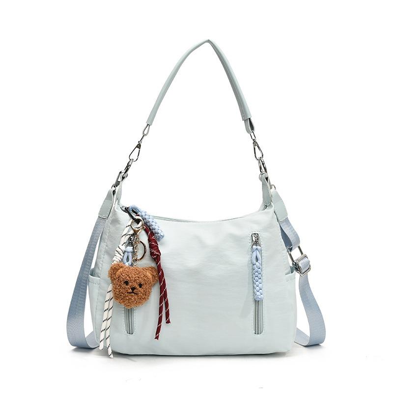 Summer new casual simple tote bag women commute to work large capacity shoulder bag crossbody armpit bag