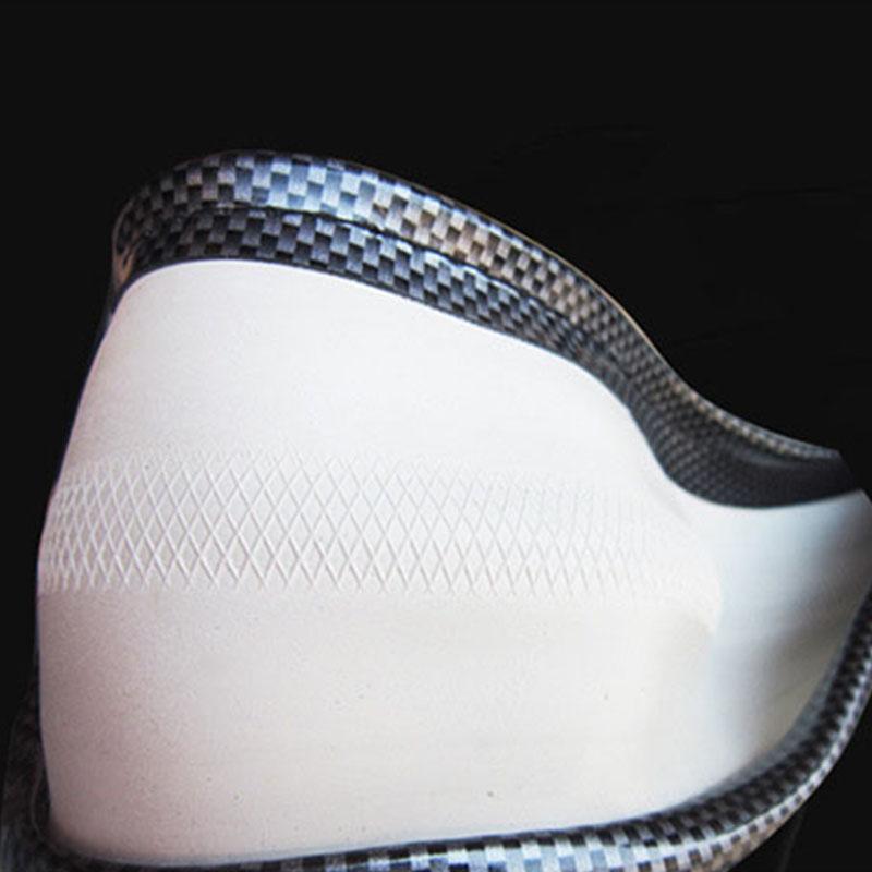 DERMAY Black Steering Wheel Cover with Wood Grain Design and Chrome Trim/PU Leather Car Steering Wheel Braid Diameter