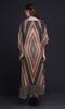 Phagun Geometric African Womens Long Beach Kaftan Beachwear Bikini Coverup Maxi