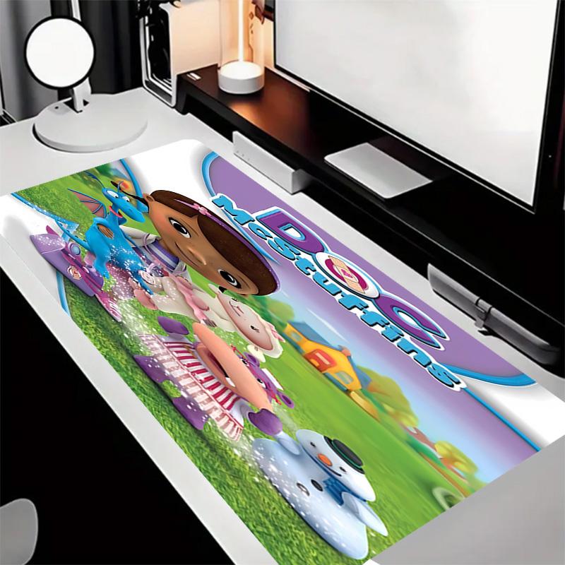 Doc McStuffins Theme Premium Non-slip Mouse Pad with Stitched Edges,Durable Rubber Material,for Desktop & Gaming Great Gifts