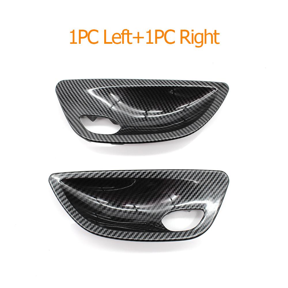 

Carbon Fiber Interior Door Panel Opening Handle Bowl Cover Trim Replacement For BMW 5 Series F10 F11 520i 523i 525i 528i 535i