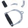 D Handle Cable Attachment Single Row Multipurpose LAT Pull Down Bar for Seated Rowing