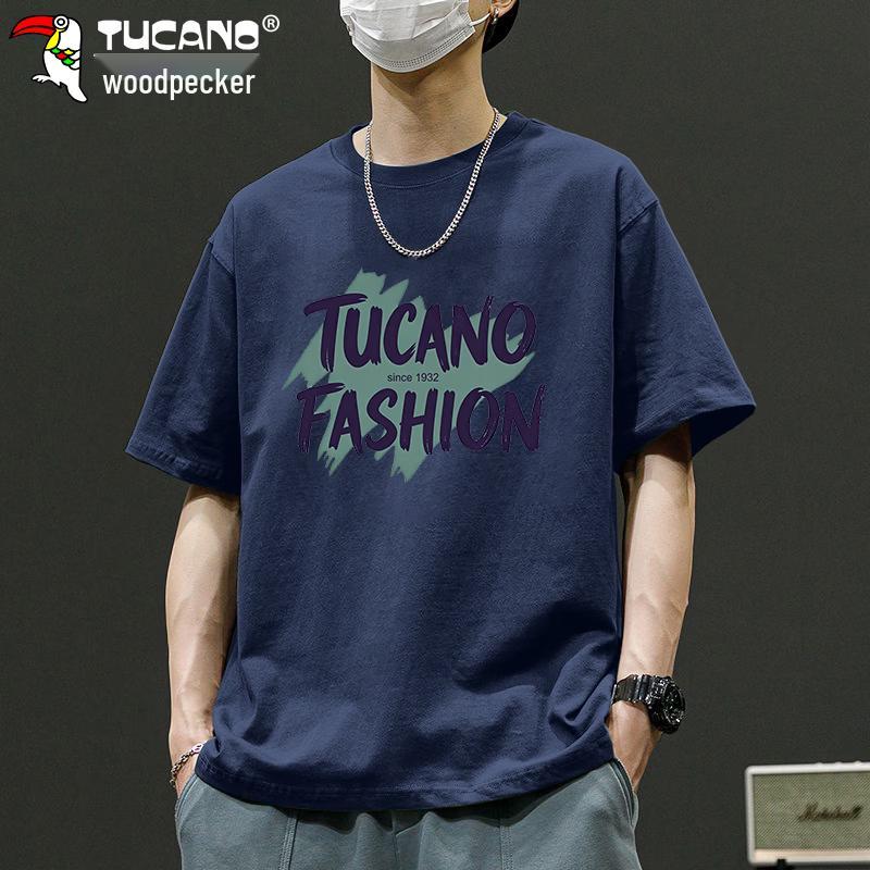 TUCANO Men s Heavyweight Printed Cotton T-Shirt L