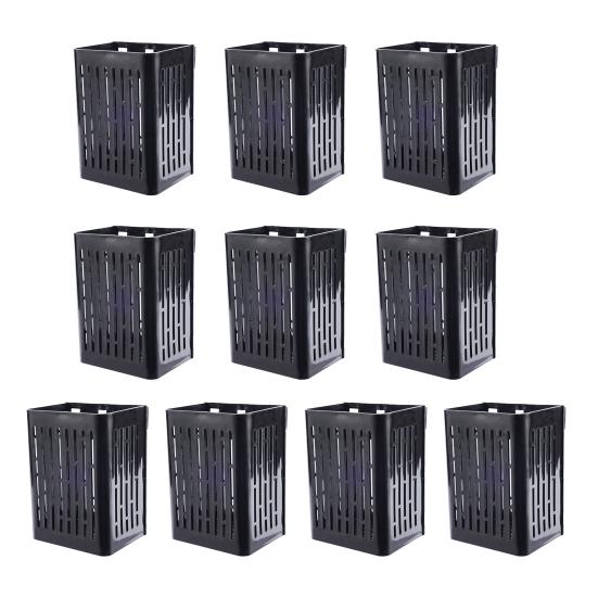 1/2/3/5/10Pcs Aquarium Plant Holder Top Hanging Fish Tank Planter Pot with Hook Platic Aquatic Plant Cup for Aquascape Decoration