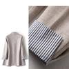 Ladies Long Sleeve Spring Casual Blazer Fashion Business Plaid Suits  Coats Plus Size