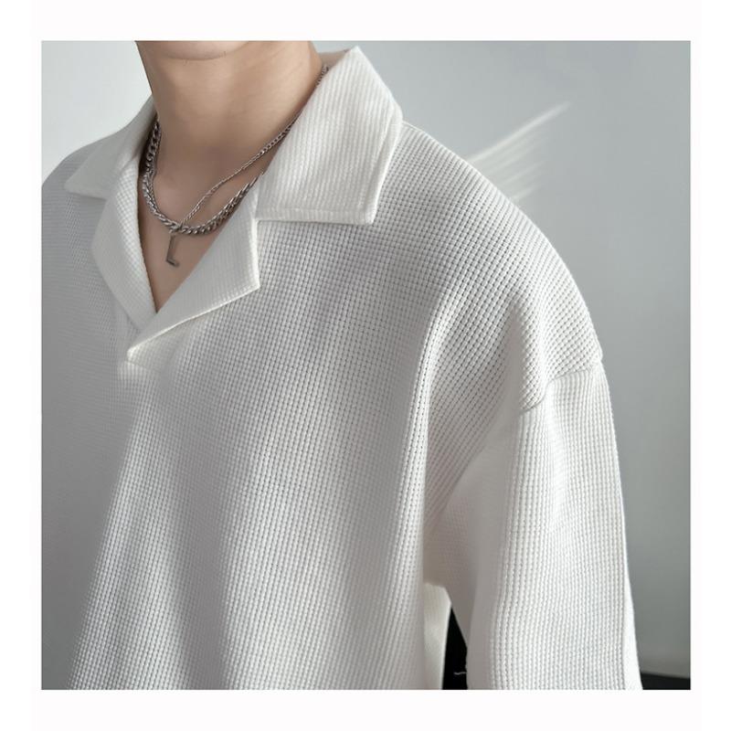Men's Relaxed Fit Terry Cloth Shirt
