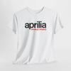 Men's and Women's T-shirts Aprilia Racing T-Shirt – Unisex Motorcycle Cotton Tee for Men Women or Bikers