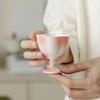 Jasmine Grapefruit Ceramic High-Foot Teacup