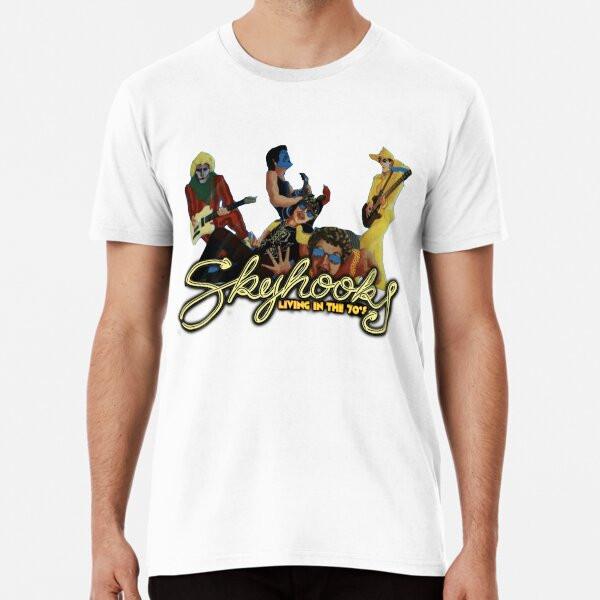 AusRock 101  Skyhooks Living In The 70#039;s TShirt Made in Australia Unisex T-Shirt S