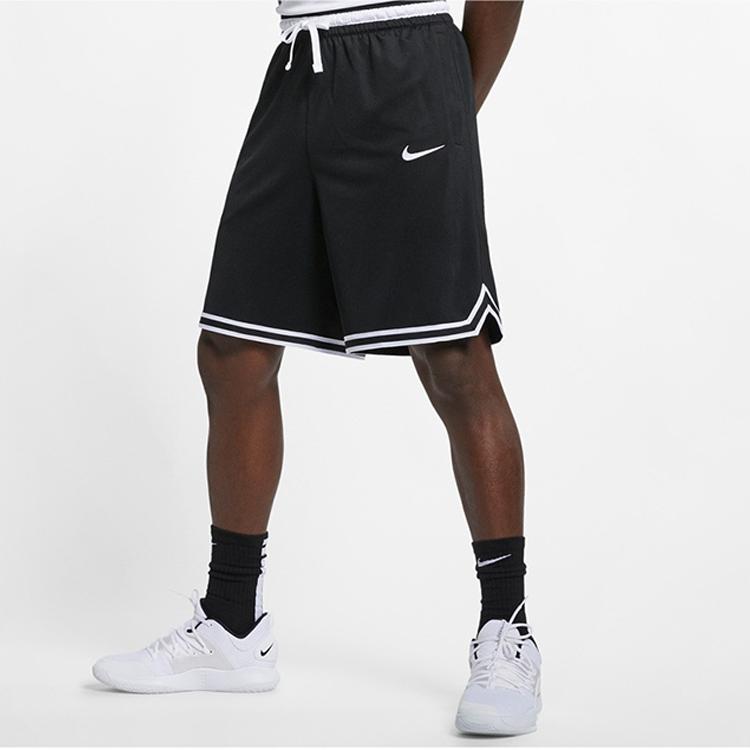 Nike Dri-Fit DNA Basketball Shorts Men Bottoms Black White AT3151-010