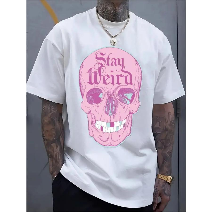 

Short-Sleeved Casual for Sports Shirt for Men Featuring a Stylish 2D Print Made from Stretchy And Comfortable Materi S