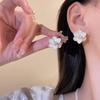 2024 High-End Floral Earrings: S925 Silver Socialite Studs with Niche Design