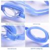 1 Pieza Gafas de Natación Impermeables Antivaho Ajustables, Gafas de Natación de Marco Pequeño, Adecuadas Para Natación y Buceo