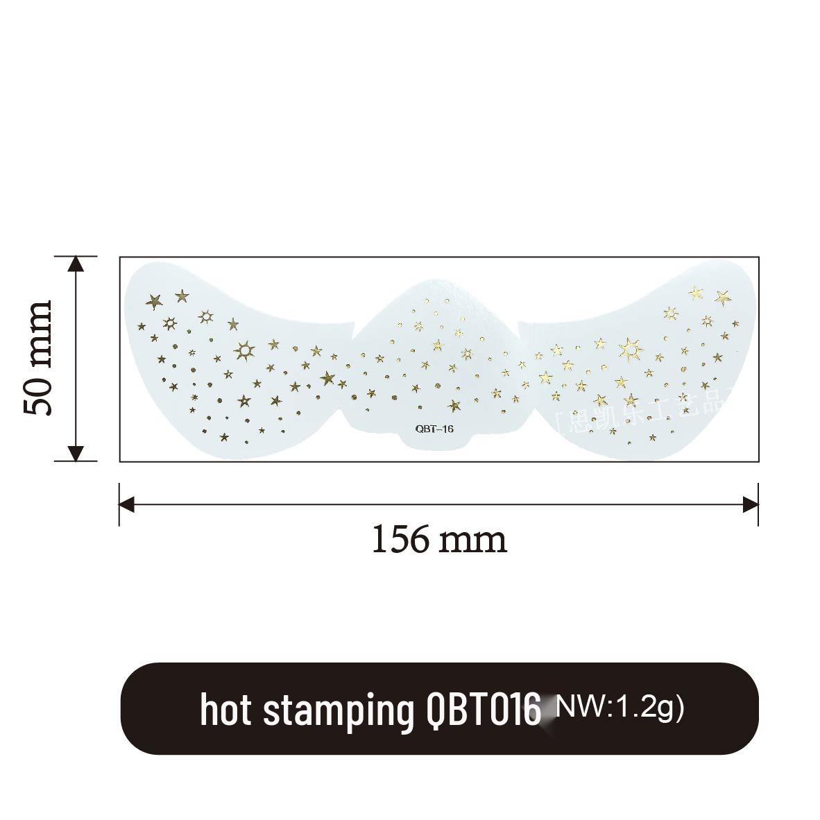 European & American Waterproof Freckle Tattoo Stickers: Temporary Face Makeup for Parties & Music Festivals 156x50mm