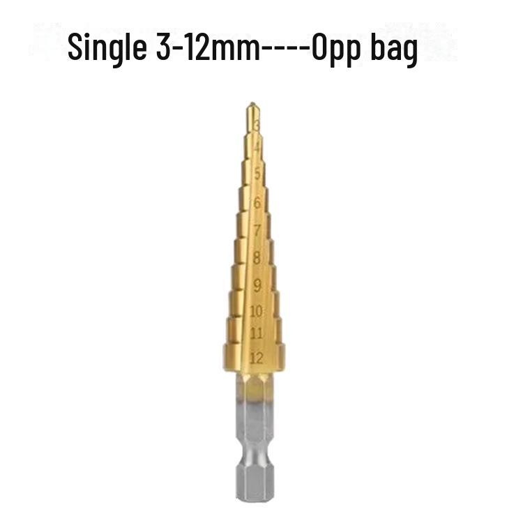 Hex Shank Step Drill Bit for Electric Drills - Multifunctional Hole Expander