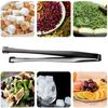 Eier-Chalazae-Entferner 15 cm Edelstahl Küchen-Lebensmittelzange Rutschfester Eisclip Steak-Salat-Klemme Kochen BBQ-Pinzette Gadget
