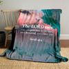 Isaiah 43:4 Religious Quote Blanket  Printed Blanket for Living Room Bed Couch lunch break Soft Cozy Blanket for Friend's festival Gift