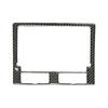 Real Carbon Fiber Center Console Navigation Frame Cover For Porsche Macan 14-21