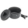 Leichtes Essgeschirr Stapelbar Outdoor Kochgeschirr Langlebiges Camping Kochgeschirr Set Wandern
