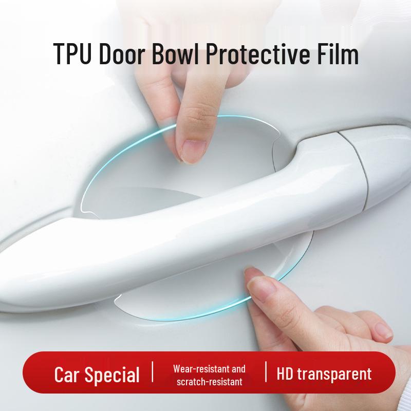 Universal TPU Invisible Car Door Bowl Protective Sticker