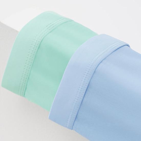 Herren-Boxerunterwäsche, elastisch, mittelhoch, U-konvex, einfarbig, atmungsaktiv, glatte Linien