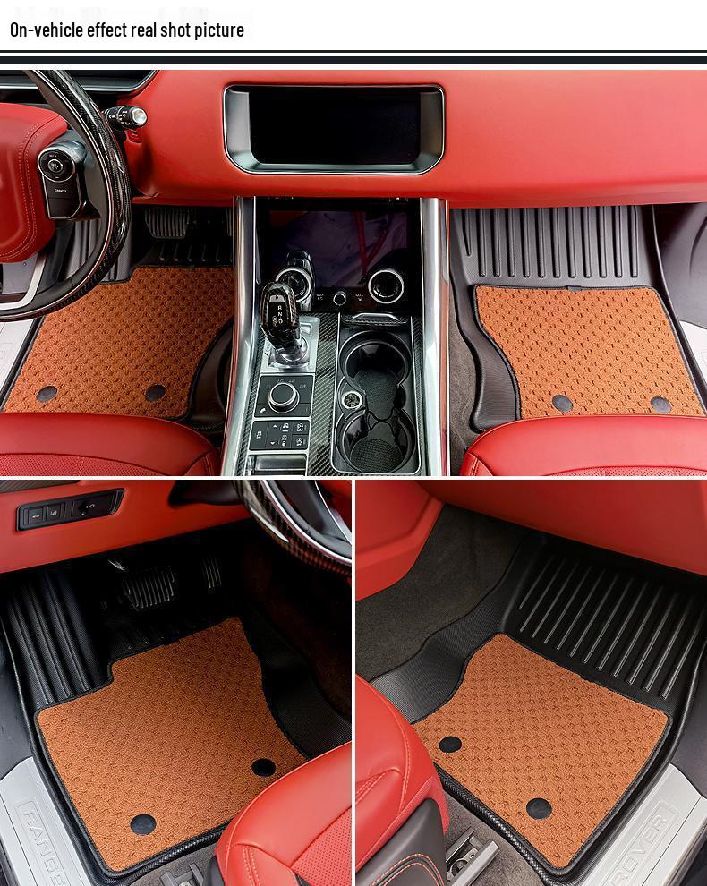 Toyota Hilux/Revo/Rocco TPE Rubber Floor Mats - Driver & Passenger Sides