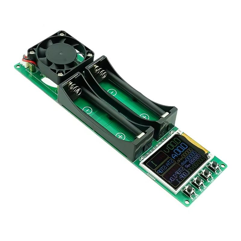 Professional Double Channel Battery Capacity Tester Automatic Cycling Mode Internal Resistance Measurement 1